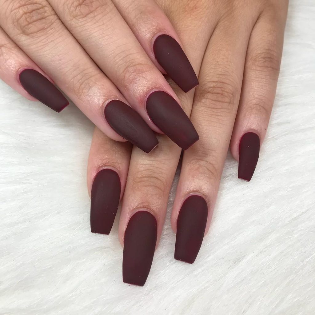 coffin shaped nails