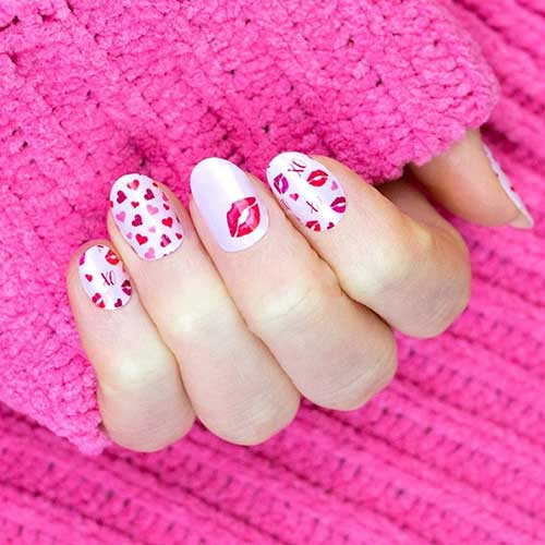 The Best Color Street Valentines Day Nails | Stylish Belles