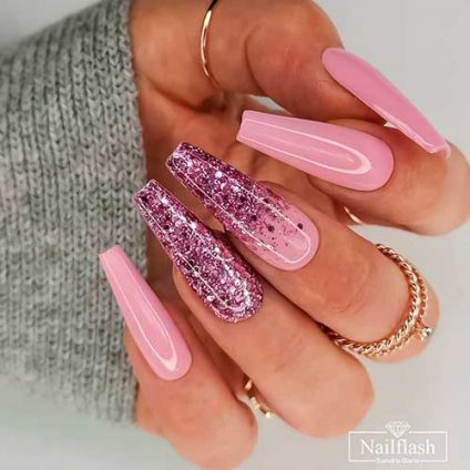 The Most Inspirational Pink Nails for 2021 | stylishbelles