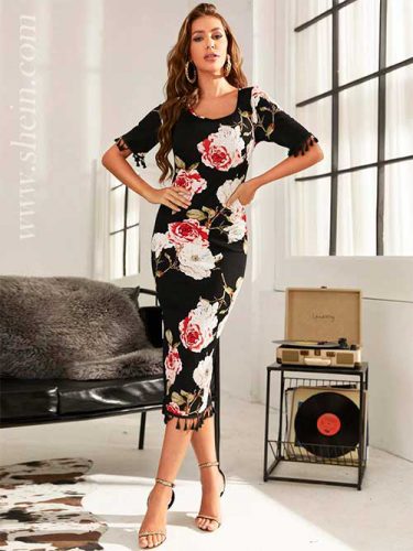 29 Stylish Floral Print Shein Dresses For Summer Season