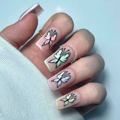 The Best Spring/Summer Butterfly Nails to Try in 2024