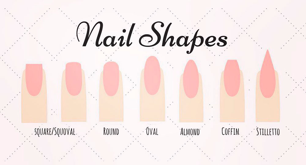 different short nail shapes