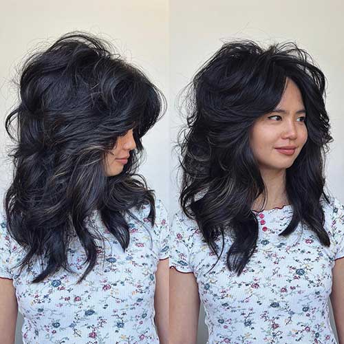 The Best Long Shaggy Hairstyles for Thick Hair in 2023