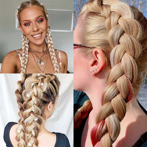 Elegant Double Dutch Braids offer cozy hairstyles, blending comfort with style for a chic appearance.