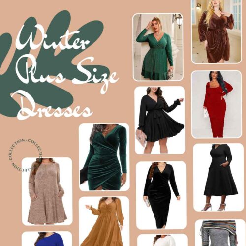 Winter Plus Size Dresses for Every Occasion on Amazon