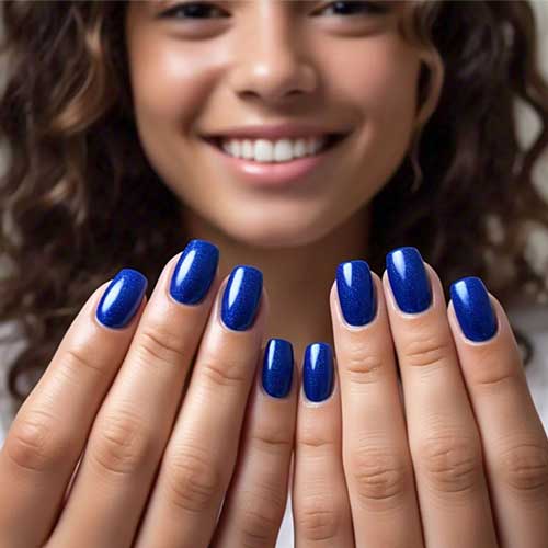 Stunning royal blue nails showcasing trendy designs and inspiring ideas for a stylish look.